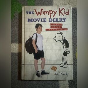 Kids Book - Diary of A Wimpy Kid Movie Diary by Jeff Kinney